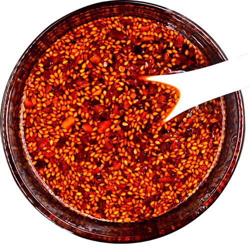 Huolangyou Spicy Seed 420g Sichuan Authentic Spicy Oil Spicy Red Oil Chili Oil Commercial Canned Household Wholesale