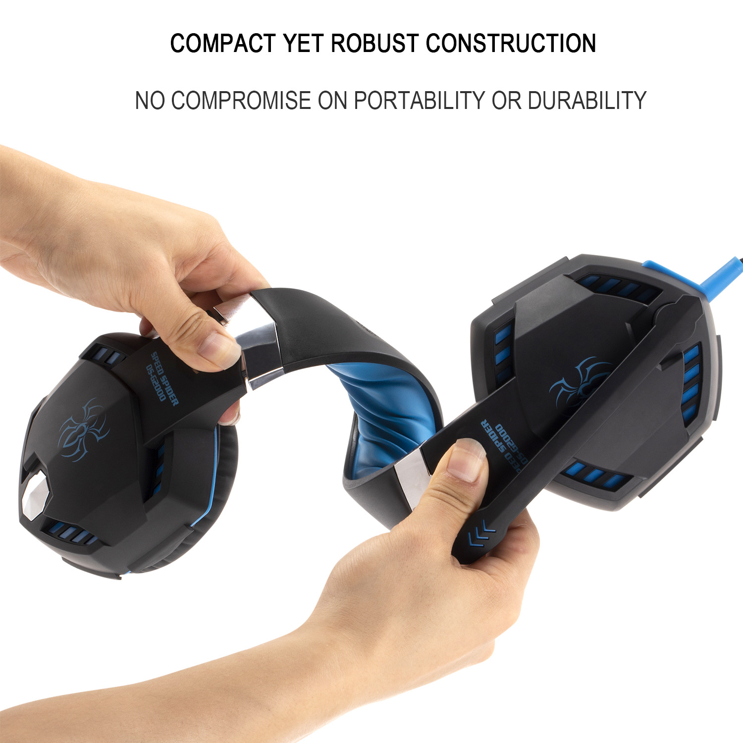 Cross-border G2000 e-sports auriculares juego de pollo auricular luminoso con cable subwoofer