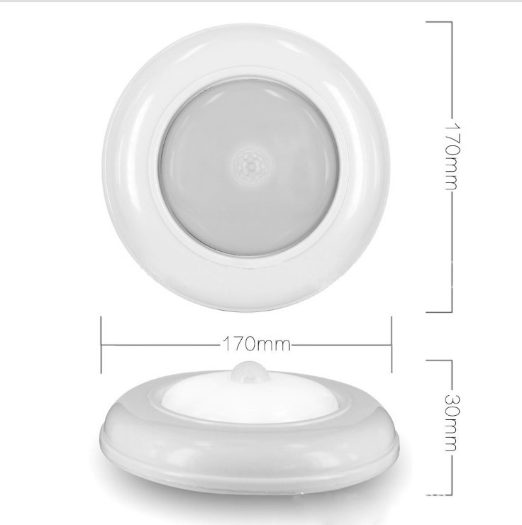 LED creativo Cuerpo Humano inducción Luz de Techo Luz de la noche luz de la escalera del pasillo