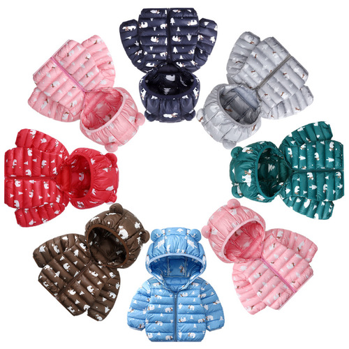  New Model Exports Lightweight Children's Coat for Boys and Girls, Cotton Padded Jacket for Toddlers and Infants, Wholesale Children's Cotton Outwear