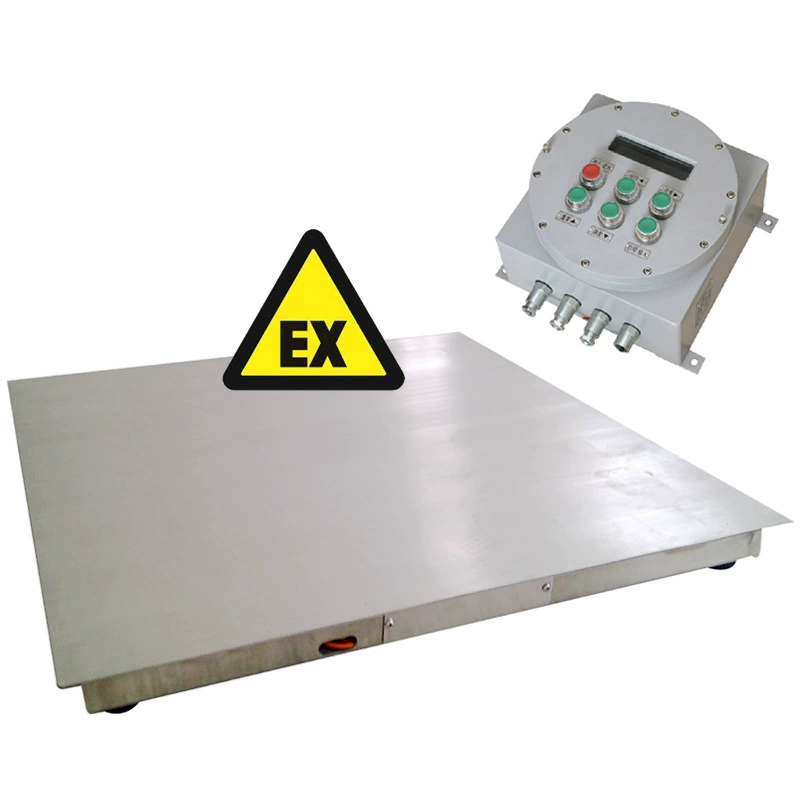 Шанхай Yaohua Взрывозащищенные небольшие электронные напольные весы 1T2T3 Ton Искробезопасные взрывозащищенные электронные весы из нержавеющей стали Производитель