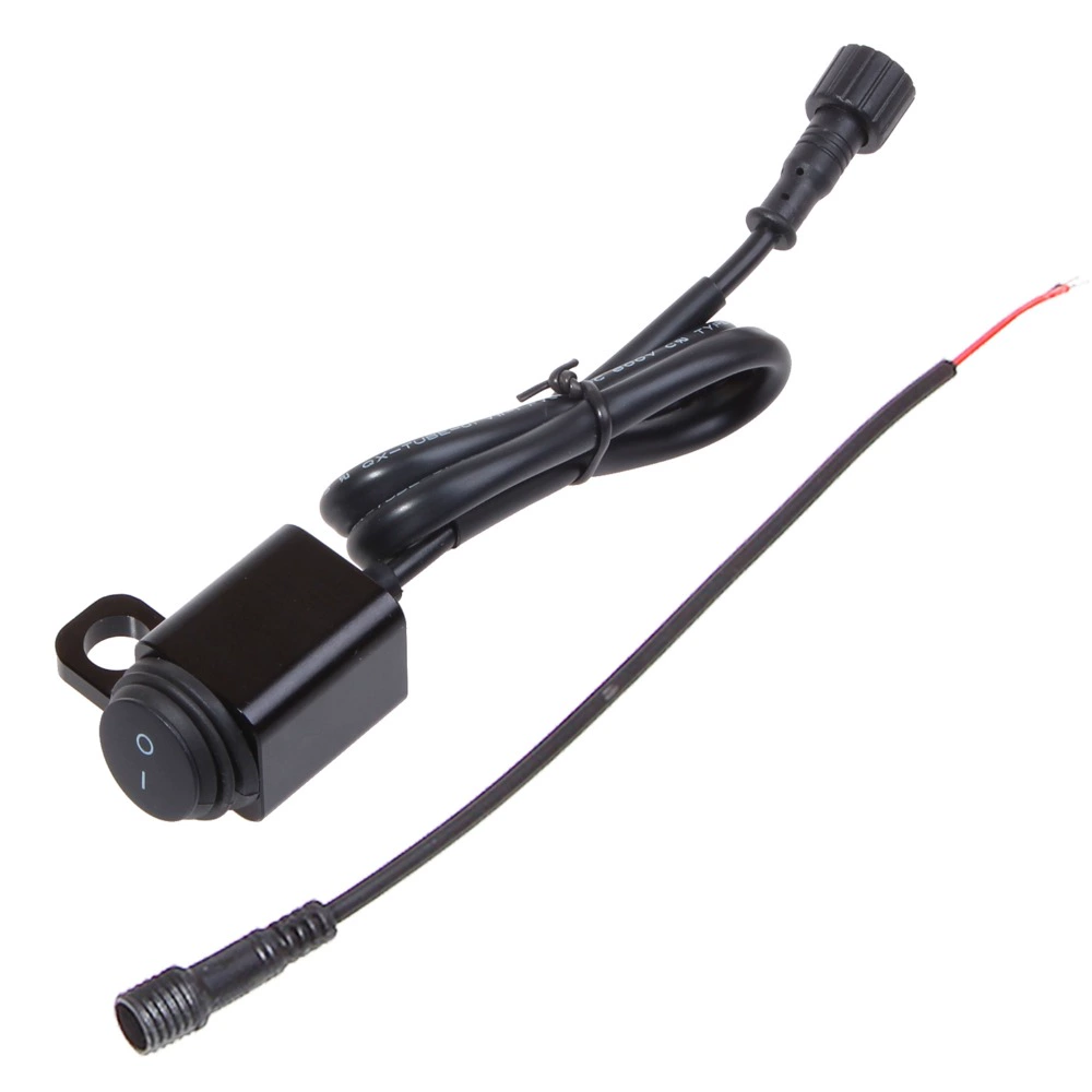 Свет мотоцикла с модифицированным переключателем зеркала заднего вида