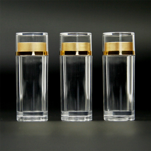 Luxury health product bottle Panax notoginseng powder capsule packaging small bottle saffron orchid plastic transparent acrylic box