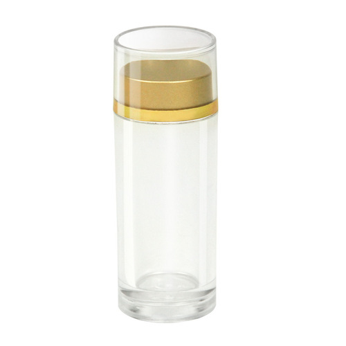 Luxury health product bottle Panax notoginseng powder capsule packaging small bottle saffron orchid plastic transparent acrylic box