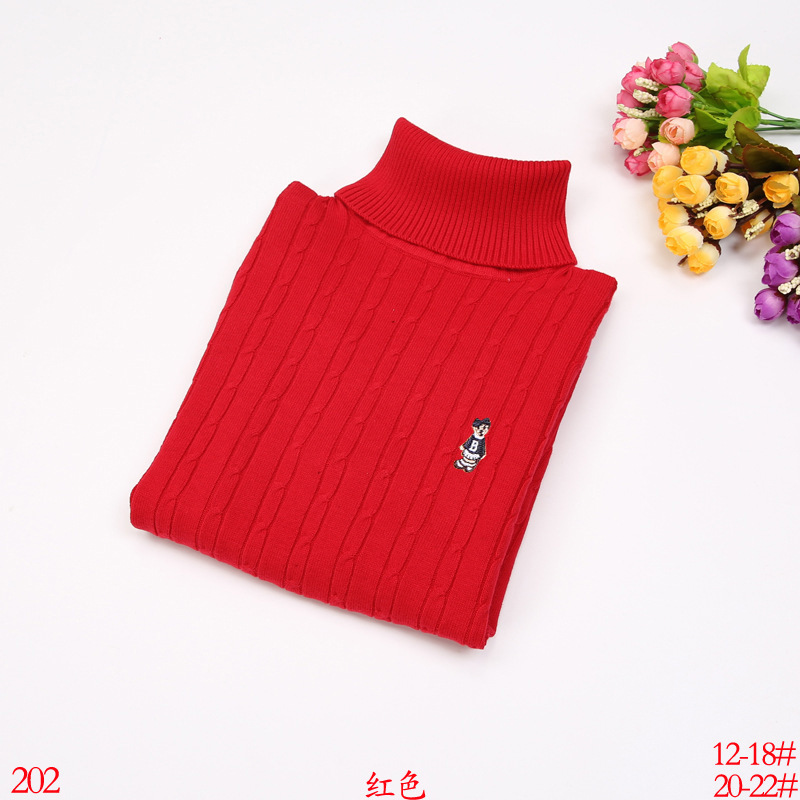 Children's fleece knitted autumn demi-season base body-friendly sweater for boys, children's clothing, for teenagers 4