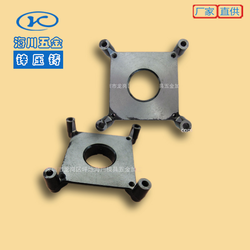 厂家直供锌合金五金压铸件 监控摄像头配件 电泳 可电镀多种颜色