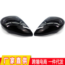 适用于09-15年福特嘉年华MK7倒车镜外壳 亮黑后视镜外壳盖罩批发