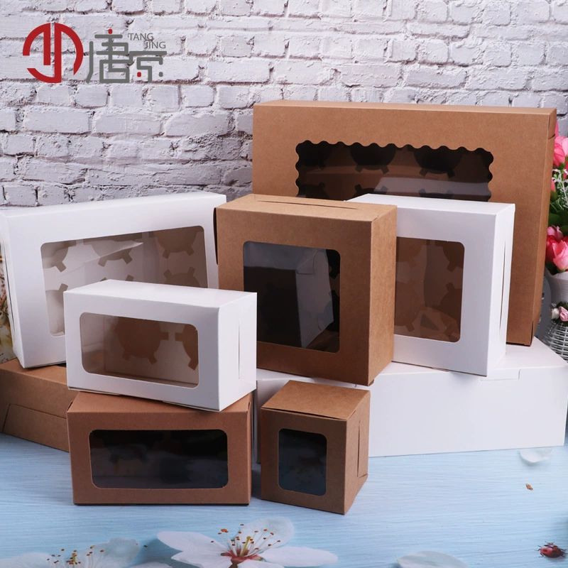 1/2/4/6/12 Коробка для кексов Maffen Box West Point Упаковка Коробка Подарочная коробка Коробка для полотенец