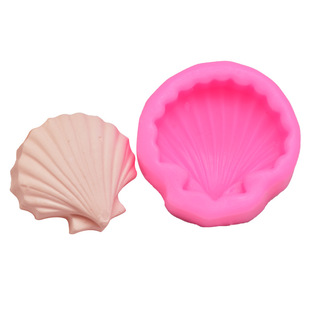 DIY Mold Marine Life Sea Shell Shape Mousse Cake Decoration Fondant Biscuit Clay Silicone Mold