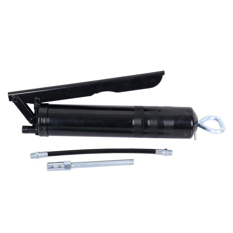 Pistola de engrase manual de una sola palanca para excavadoras, vehículos pesados, inyector de engrase de alta presión para montacargas y maquinaria de construcción.