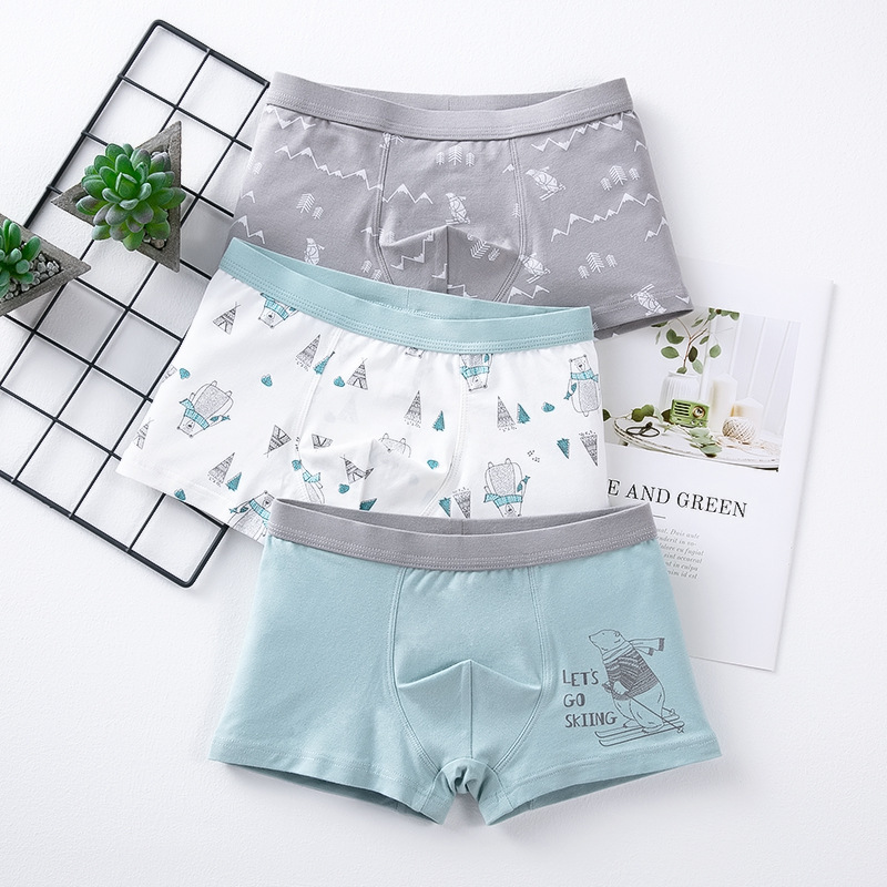 Boys' underwear children's cotton 50 boxers boys' boxer shorts middle and big children's triangle underwear children's cartoon Boys' underwear children's cotton 50 boxers boys' boxer shorts middle and big children's triangle underwear children's cartoon