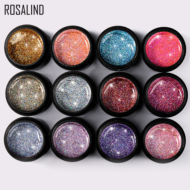 Rosalind transfronteriza pequeñas latas flash pegamento esmalte de uñas 5ml Barbie pegamento esmalte de uñas pegamento fototerapia pegamento esmalte de uñas pegamento