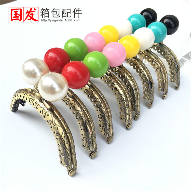 8.5CM arco dragón-fénix flores de encaje dulces boca oro 24 colores opcionales   0225 - 24GT