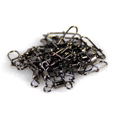 American Style Swivel + Enhanced Pin Connector Lure Fishing Tackle Accessories, 20 pcs per pack