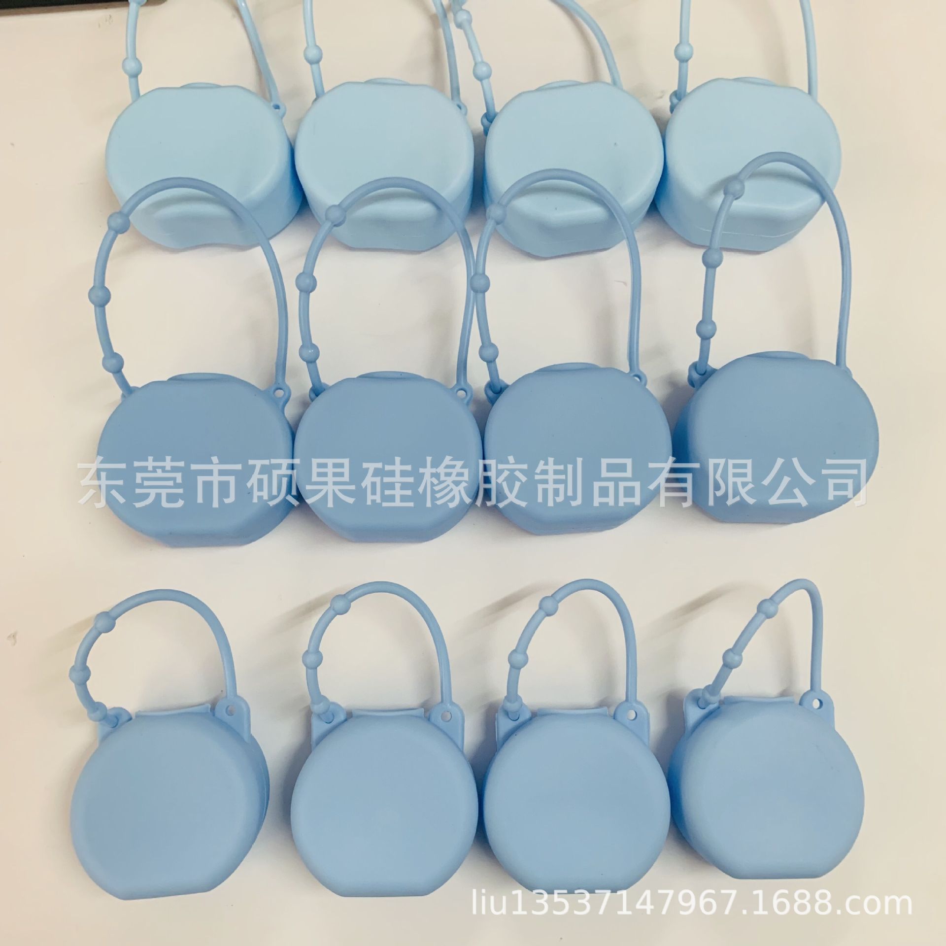 便携可爱40ml圆瓶洗手液外壳 防丢户外洗手液硅胶套