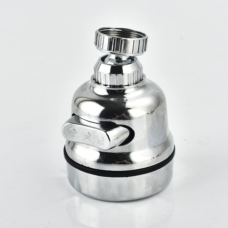 Grifo grifo de burbujas extensor de forma universal Bubbler sobrealimentado a prueba de salpicaduras cabezal de ducha boquilla de la cabeza del filtro