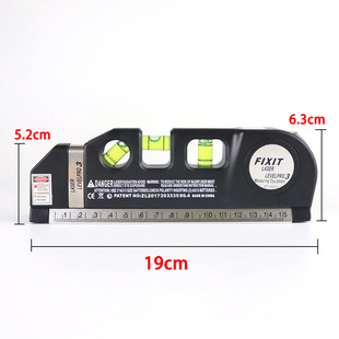 Factory Multifunctional Laser Level Measuring Level Infrared Marking Ruler Laser 03 Wire Ruler