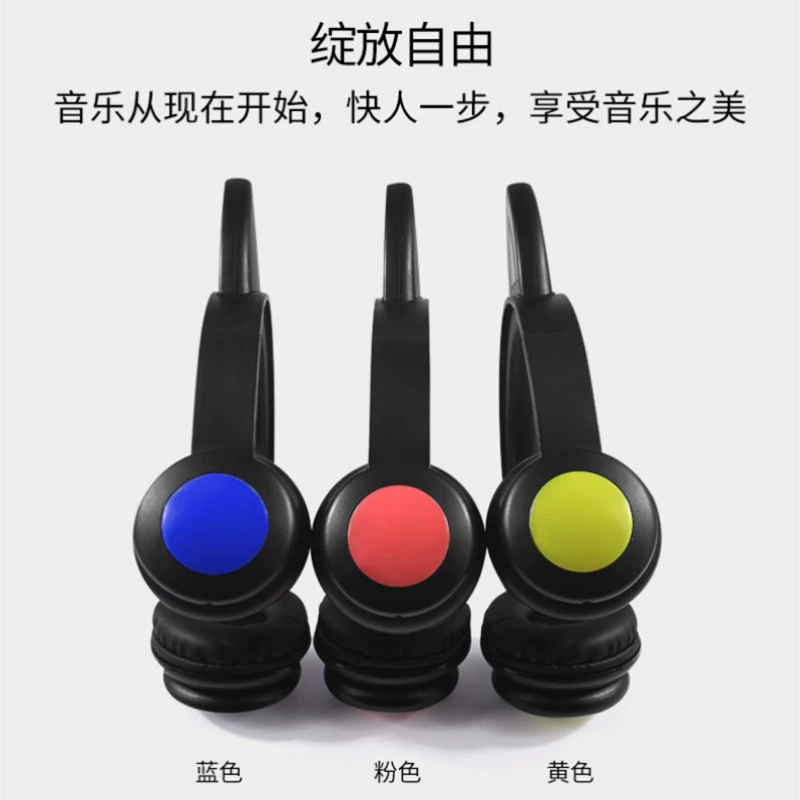 Светящиеся LED «кошачьи ушки» на голове с проводными наушниками, вилка, новый хит продаж
