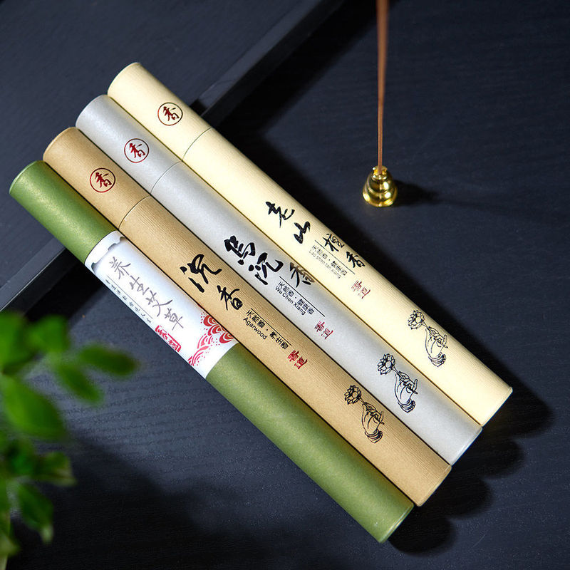 Sandalwood line incense 20g agarwood cliff cypress old mountain sandalwood line incense wormwood line incense indoor non-repellent incense