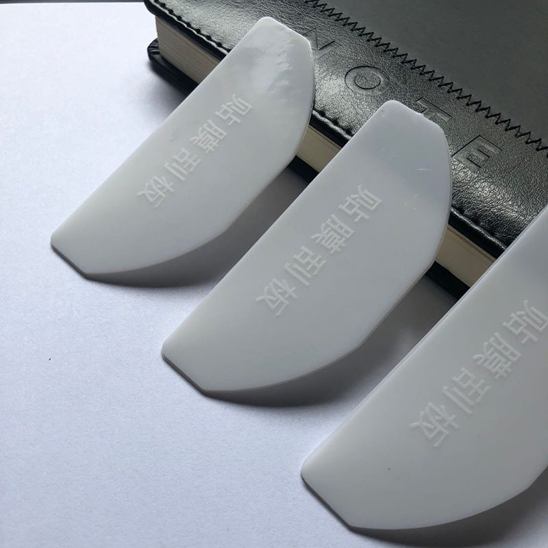 厂家直销 小号墙纸贴膜赠品 汽车贴膜刮板 透明塑料刮板刮片