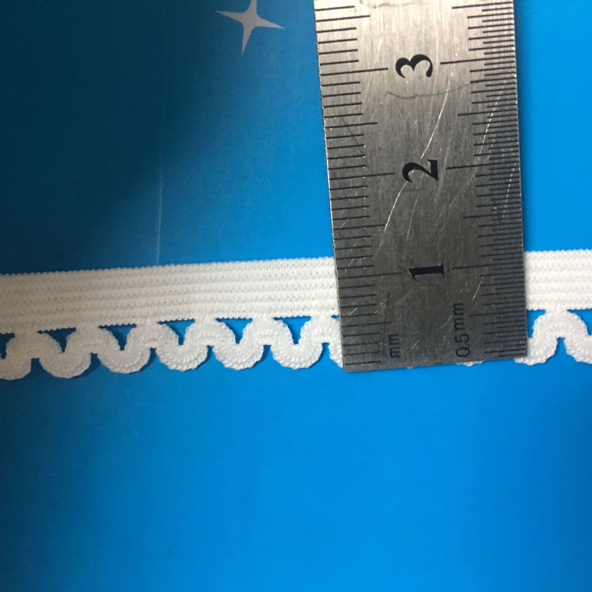 狗芽橡筋单芽松紧带泳衣内衣辅料花边弹力丈巾织带尼龙高弹