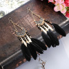 Feather earrings 2024 Your Titi Yiwu Diqian Jewelry