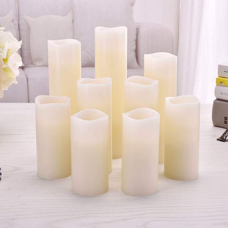 【Comercio Exterior Transfronterizo】Luces LED Electrónicas con Forma de Vela para Bodas, Declaraciones de Amor, Decoración de Escenas de Propuesta de Matrimonio