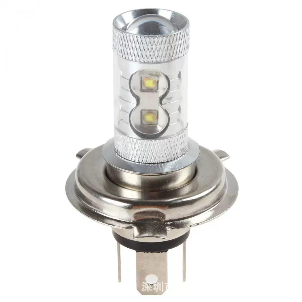 Фары противотуманной системы H4 50W LED, противотуманная светодиодная лампа высокого свечения, светодиодная автомобильная лампа H7 50W