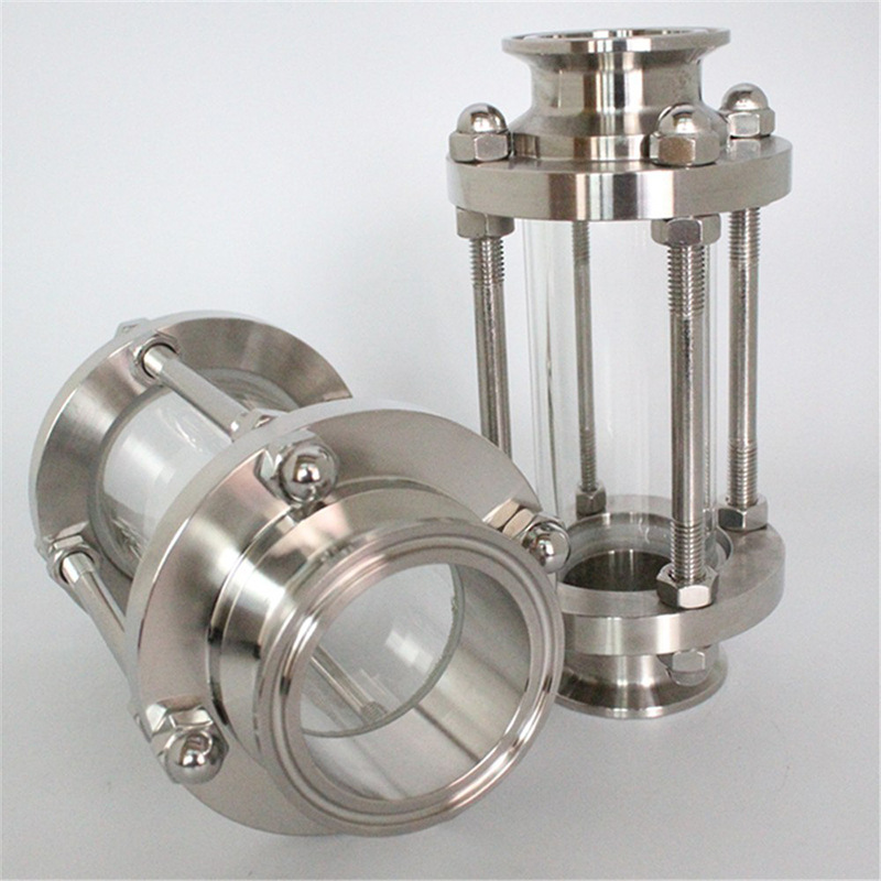 304����ֿ�װֱͨ�Ӿ��������岣������Tri-clamp sight glass