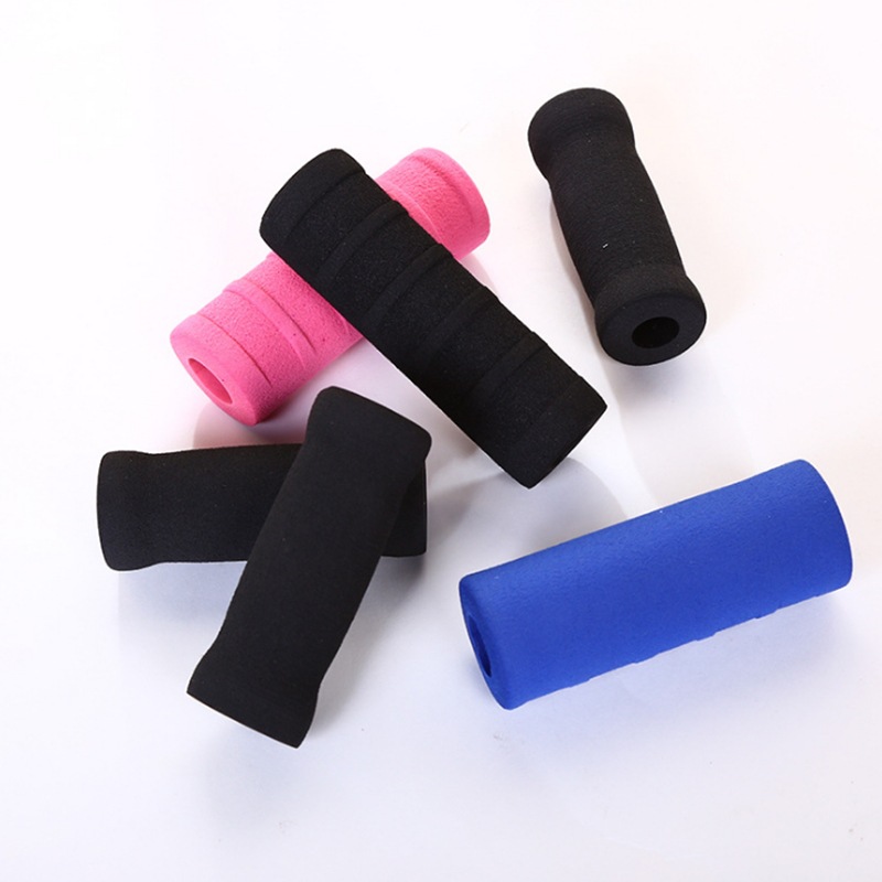 橡塑把套NBR发泡弹性磨面橡塑把套厂家供货异形防滑橡塑把套