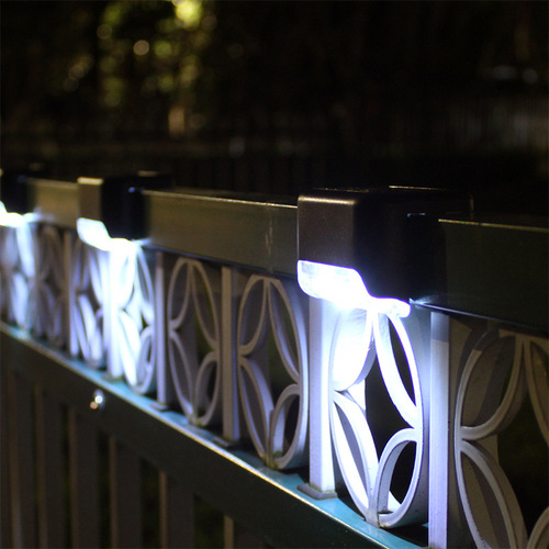 Hot Selling Solar Light 1LED Wall Light Outdoor Garden Wall Light Fence Light Landscape Courtyard Solar Stair Light