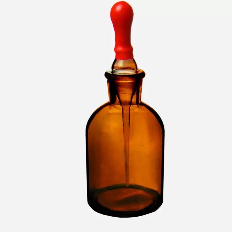 棕色滴瓶胶头滴瓶60ml茶色玻璃滴瓶化学实验DIY耗材仪器