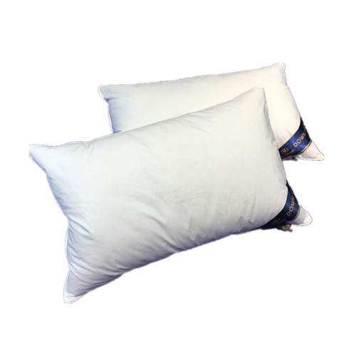 Wholesale supply hotel anti-feather cloth cotton pillow core feather velvet pillow high pillow B&B hotel 900g neck pillow