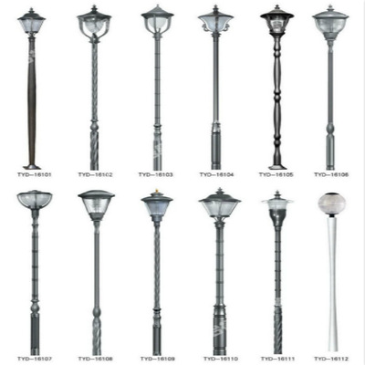 厂家直供款户外3米景观庭院灯市政道路铸铝市电led美观50瓦庭院灯|ru