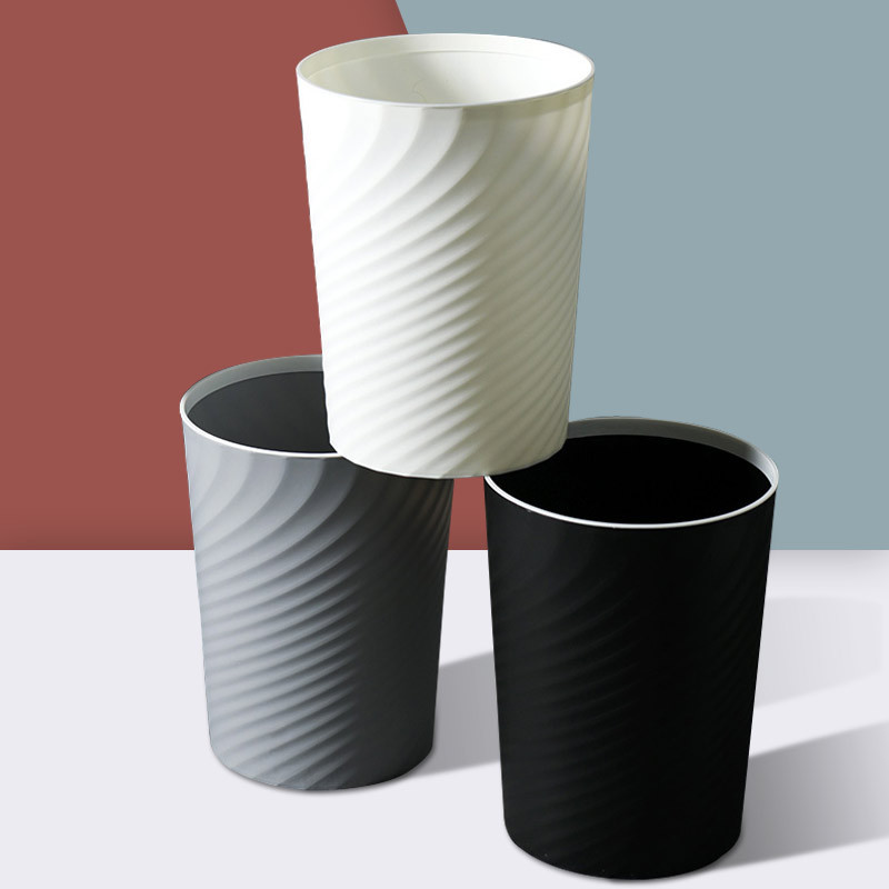 Household trash can classification living room without lid large Nordic creative bedroom kitchen bathroom toilet tube office Household trash can classification living room without lid large Nordic creative bedroom kitchen bathroom toilet tube office