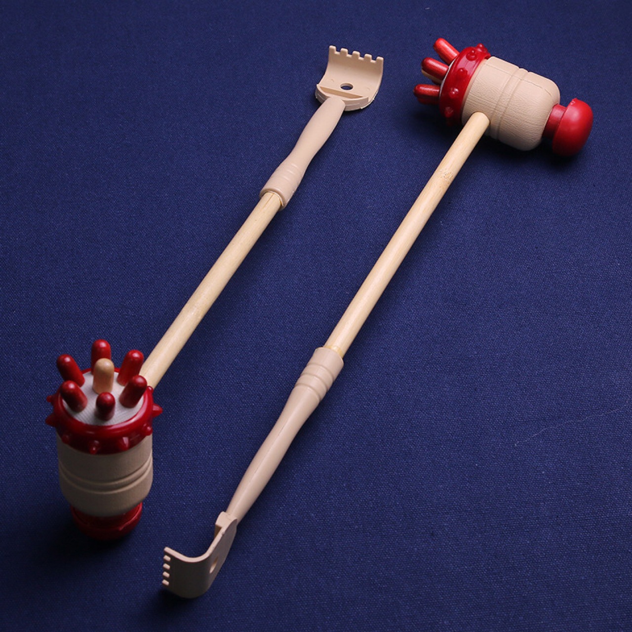 二元店百货推荐货源七星锤木制木锤痒痒不求人