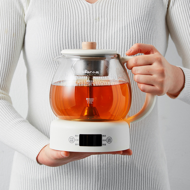 Bear/Zcq-A10W5 Health-Preserving Pot, Glass Herbal Tea Cup, Black Tea Tea-Water Separator for Home Use Bear/Zcq-A10W5 Health-Preserving Pot, Glass Herbal Tea Cup, Black Tea Tea-Water Separator for Home Use