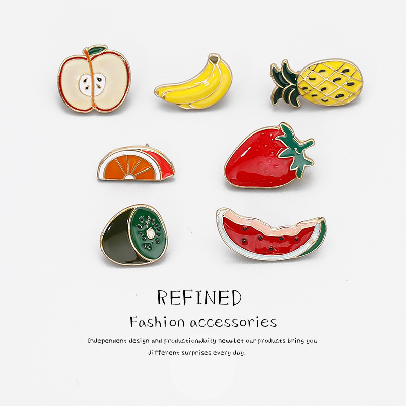 fashionable creative cartoon badge for students