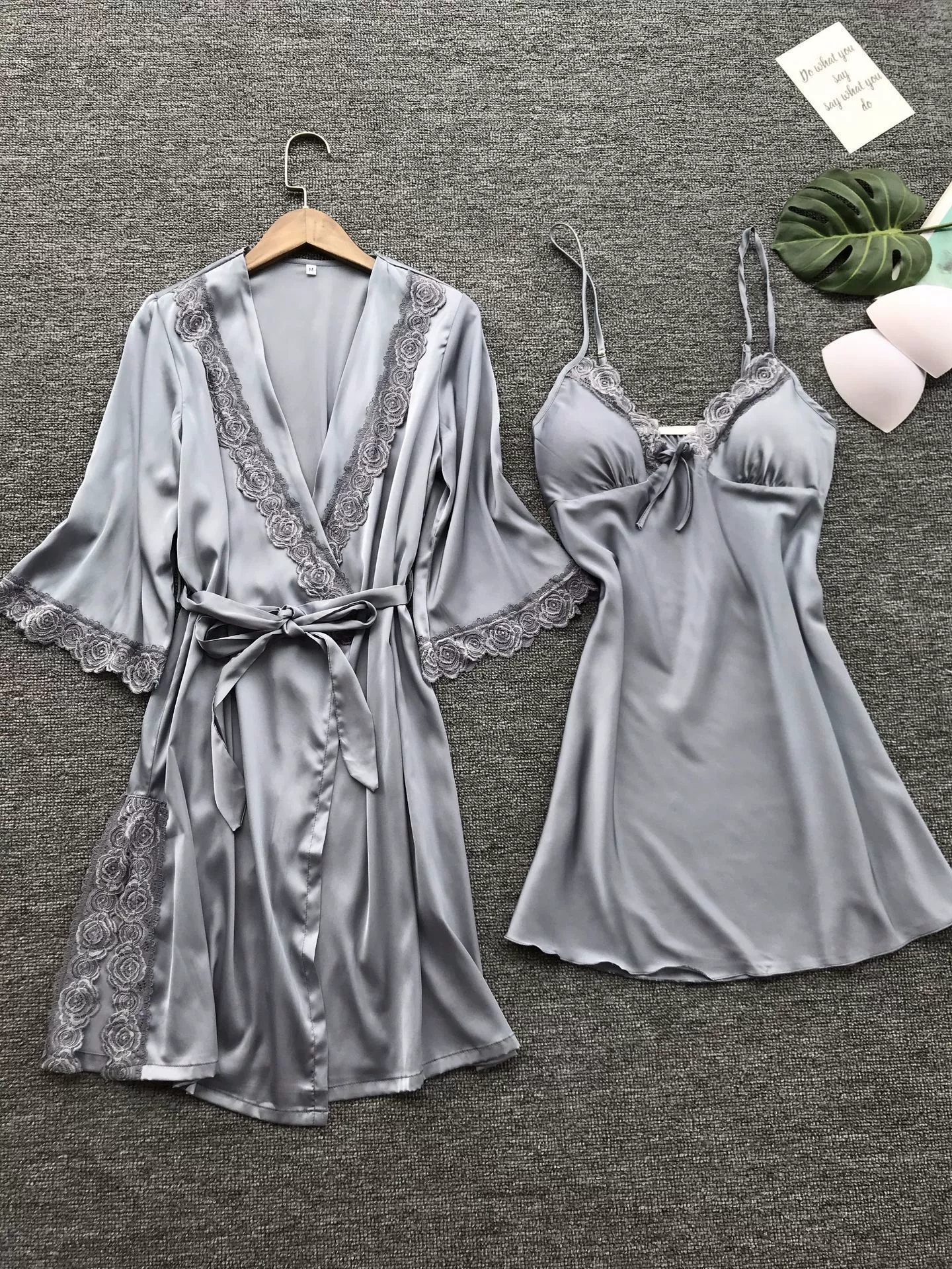 Пижама, халат, цветной сексуальный набор, плюс сайз, Aliexpress