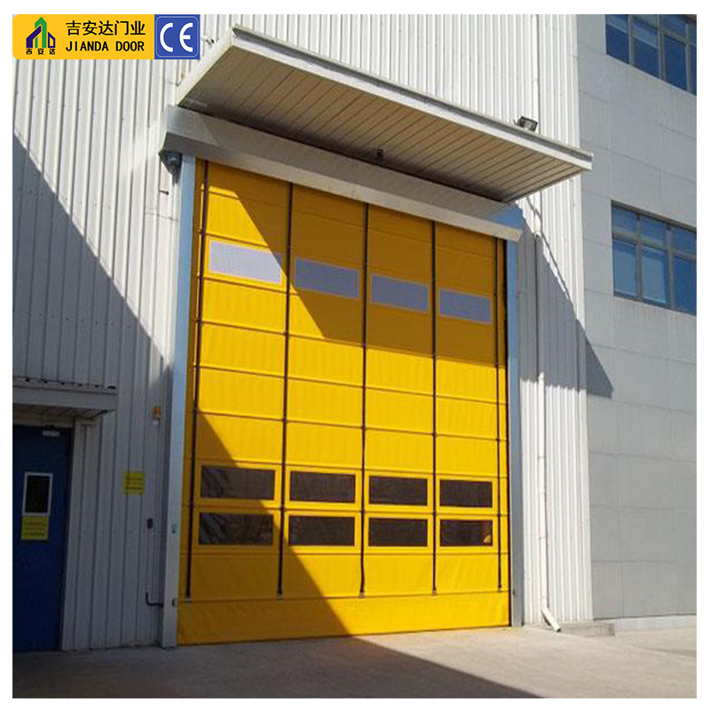 pvc快速堆积门 电动遥控感应门车间大型仓库无尘升降门工业提升门