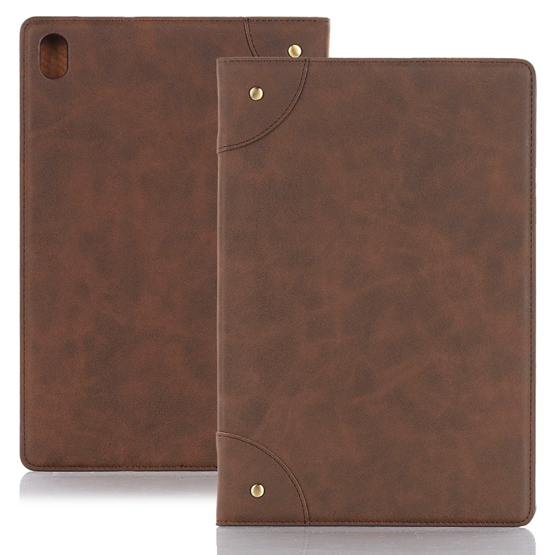 Applicable to Huawei MediaPad M6 retro book plate leather case plug -in card support M6 10.8 protective sleeve
