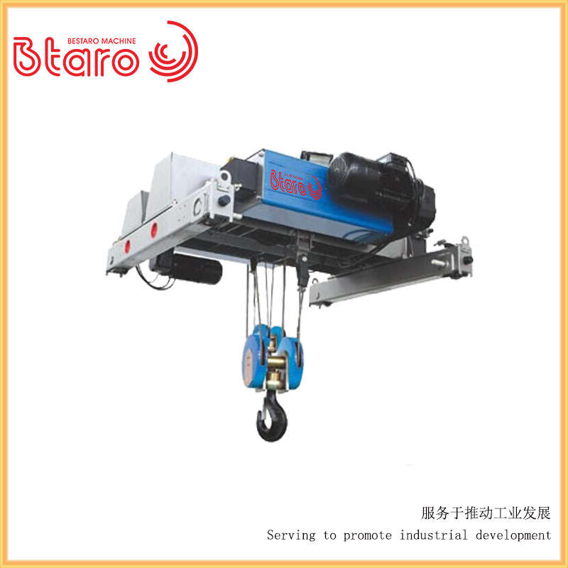 厂家销售欧式卷扬机小车轻量化桥机用双梁欧式电动葫芦变频低噪音