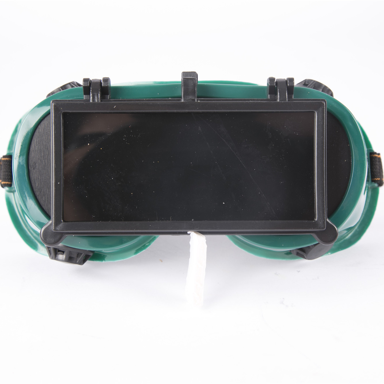 Supply Square PVC Material Double Flip Welding Glasses with Breathable Holes