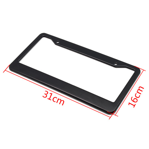 US Standard Stainless Steel License Plate Frame Canadian Car License Plate Frame Middle East License Plate Frame License Plate Frame with Drilling Capability
