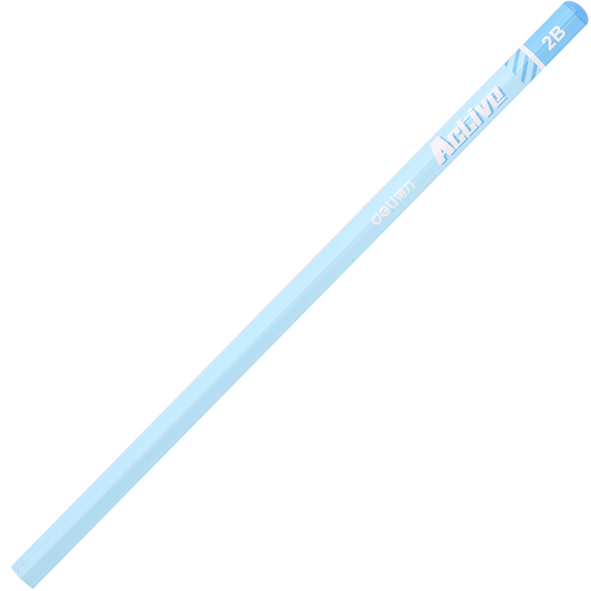 Deli S929 lápiz 2B lápiz hexagonal dibujo para estudiantes 50 lápiz de dibujos animados cubo útiles escolares