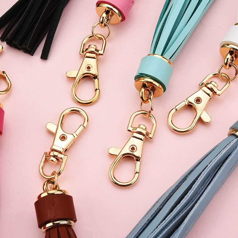 Polyurethane keychain with tassels, bag, accessory, accessories for keys, DIY