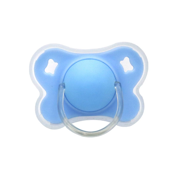 Large blue round head