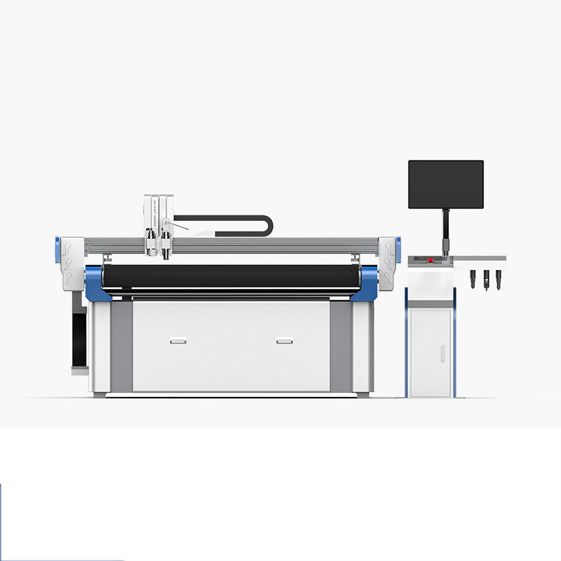 锦德厂家柔性材料碳纤维预浸料切割机混纺交织面料自动裁剪机