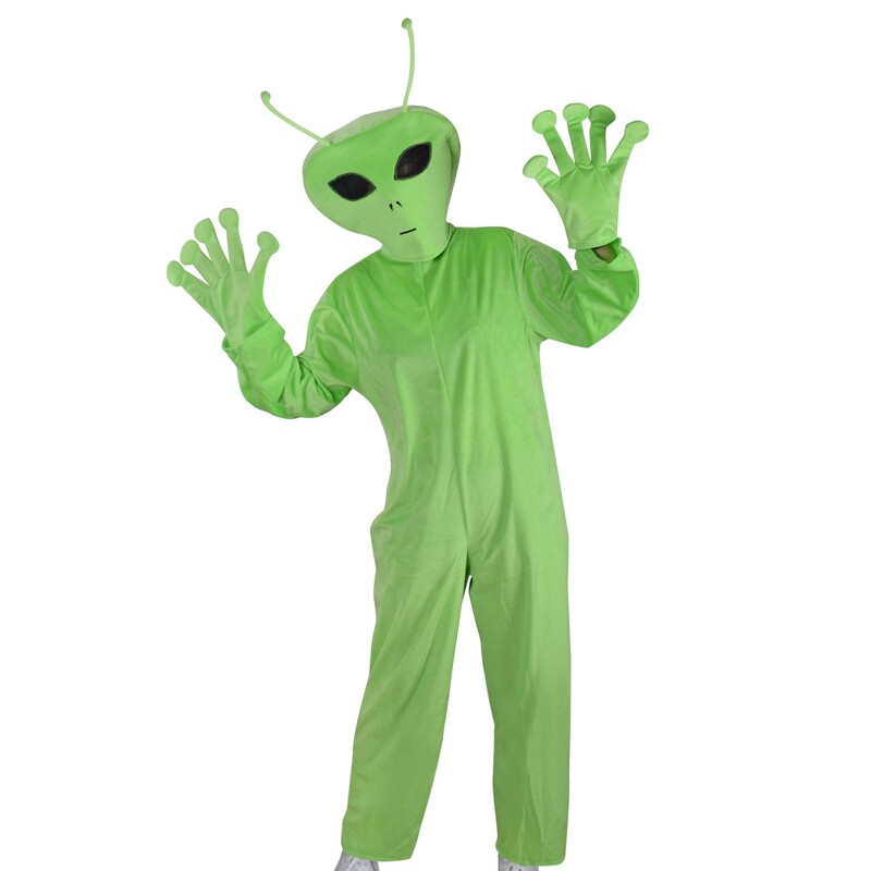Alien Et Costume Jumpsuit Party Anchor Funny Stage Performance Annual Meeting Program Kidsren's Sixty-One