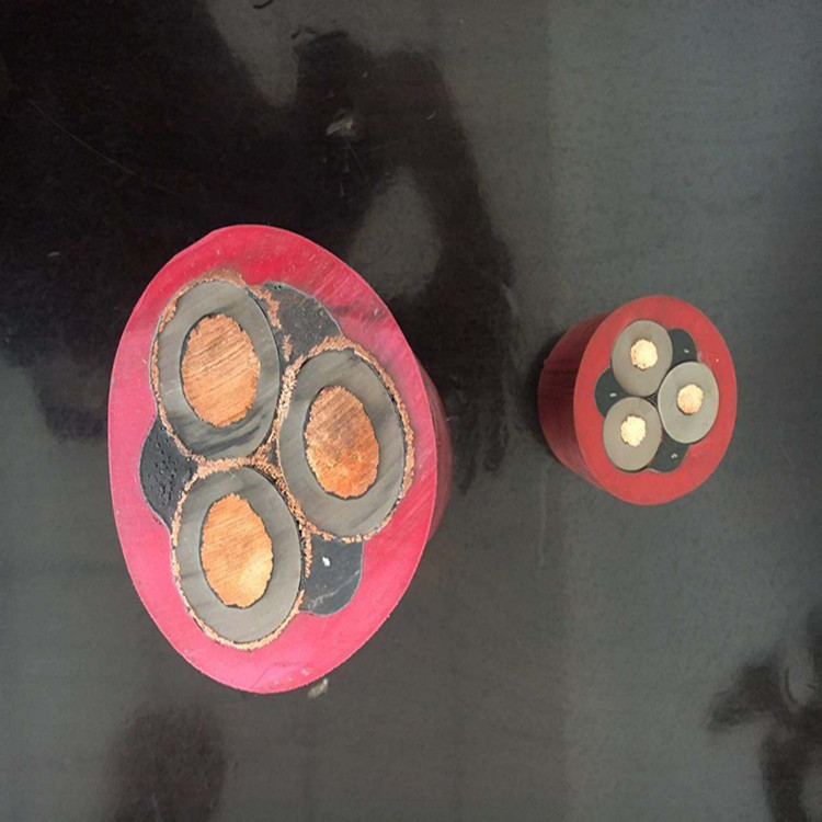 盾构机用电缆UGEFP3.6/6KV高压橡套电缆矿用国标铜芯特种屏蔽电缆